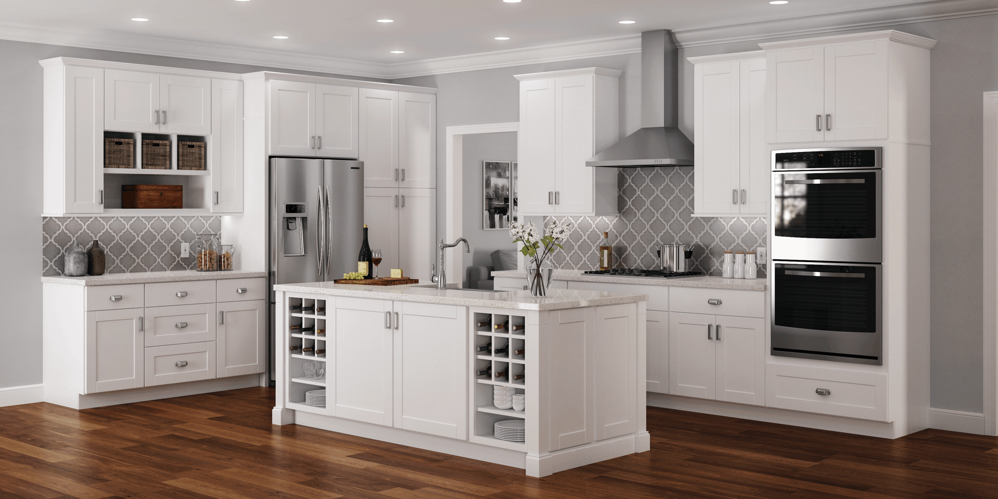 hampton bay designer pantry kitchen cabinet